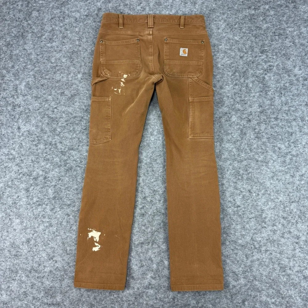 Carhartt 104296 Rugged Flex Relaxed Fit Double Front Work Pant Womens 2 Reg - Picture 5 of 16